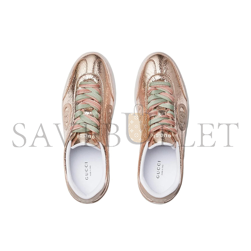 GUCCI WOMEN'S PINK G75 SNEAKERS 857910